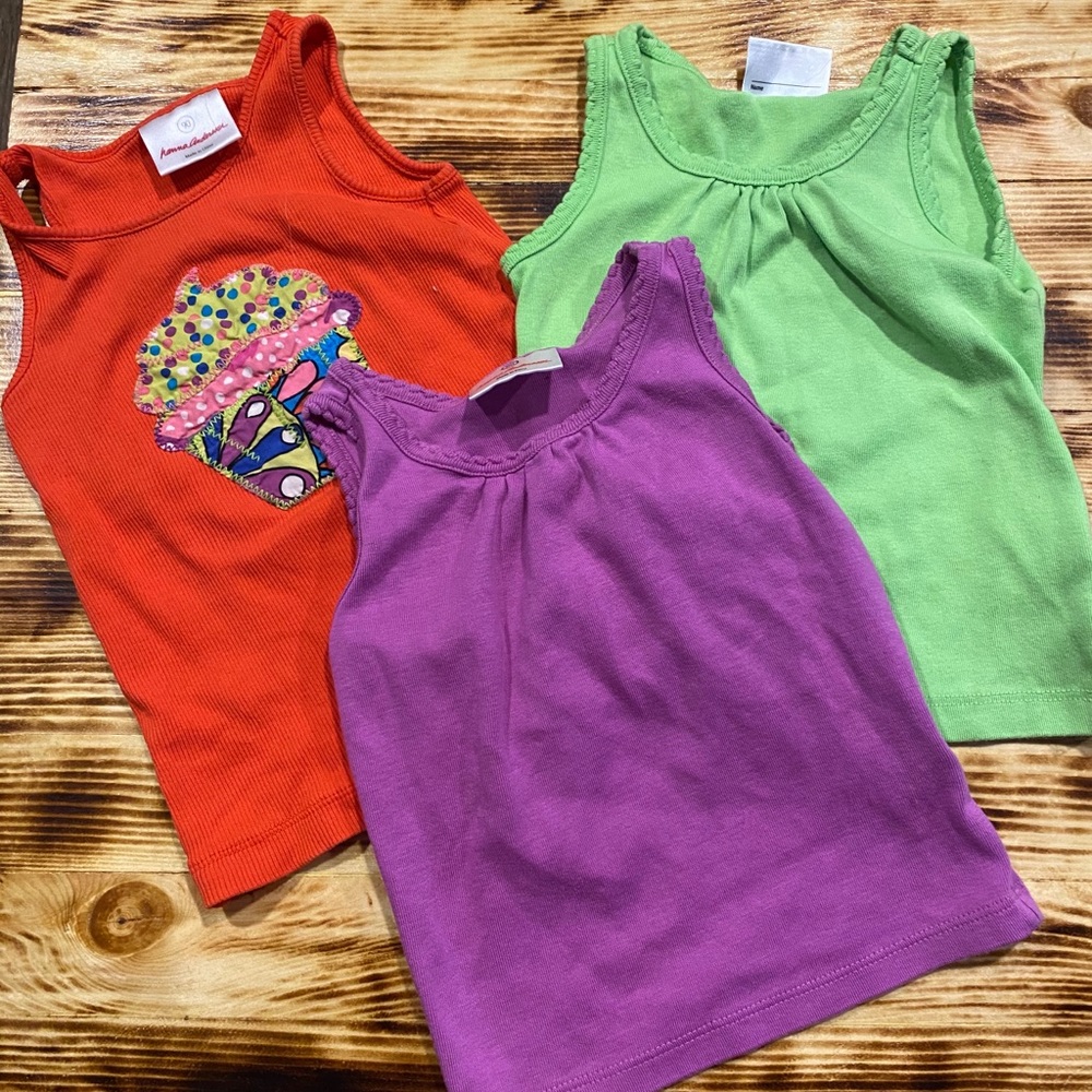 Hanna Andersson tank bundle.
